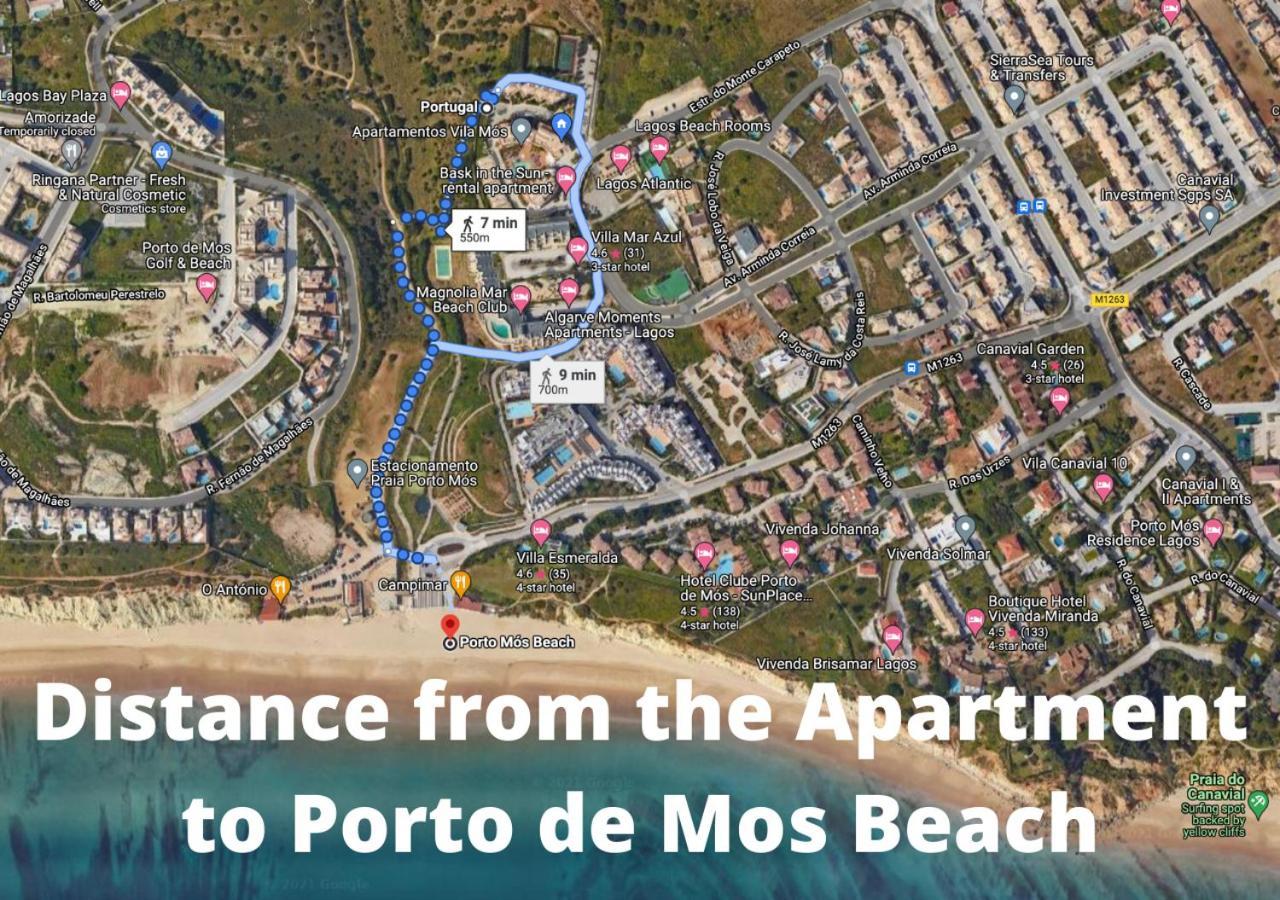 Spacious Apartment Near Porto De Mos Beach, Lagos. Exteriér fotografie